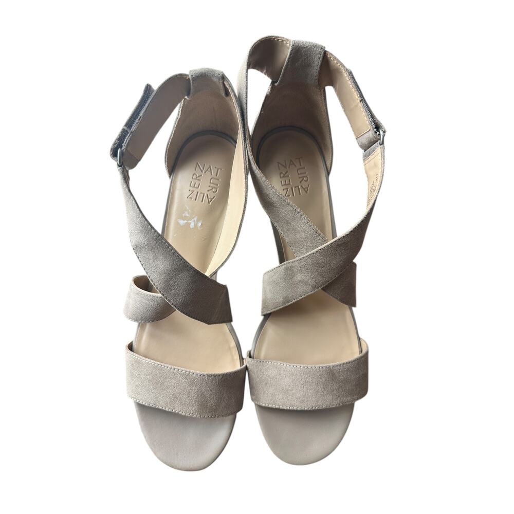 Naturalizer Adele 11M Nude Strappy Sandals
